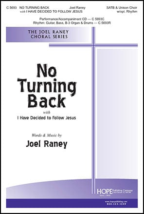 No Turning Back Satb With Opt Unison Choir J W Pepper Sheet Music