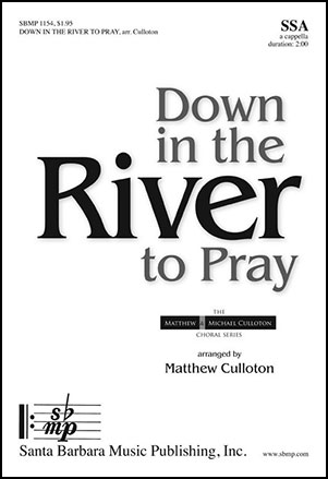 down in the river to pray brass quintet sheet music