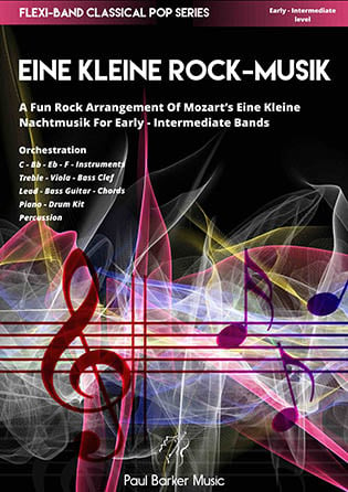 Eine Kleine Rock Musik By Mozart Paul Barker J W Pepper Sheet Music