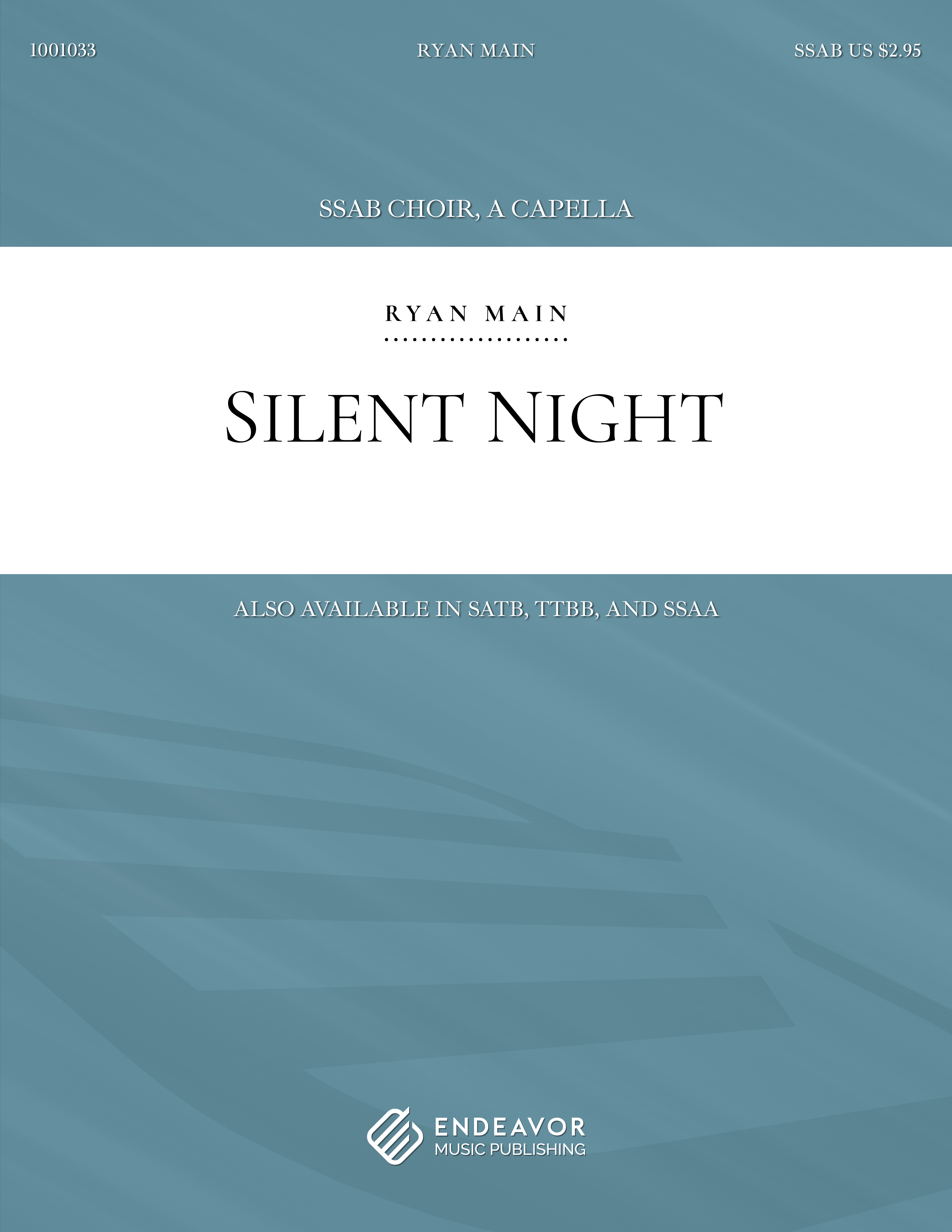 Silent Night (SSAB ) by Josef Mohr &amp; Franz G | J.W. Pepper Sheet Music