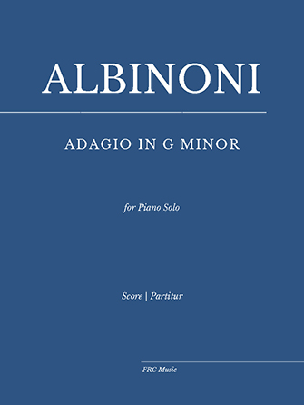 Search Albinoni Adagio In G Minor Sheet Music At Jw Pepper