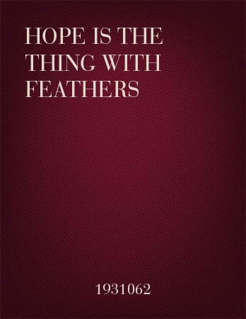 hope is the thing with feathers
