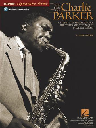 The Best Of Charlie Parker Alto Sax Book J W Pepper Sheet Music