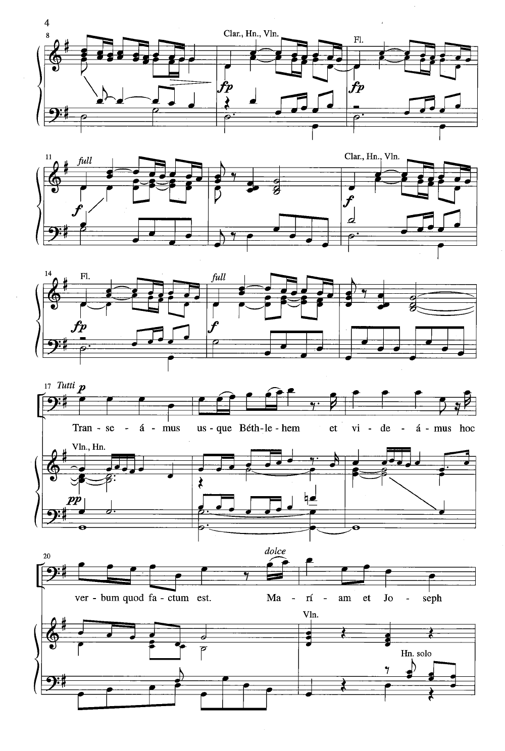 Transeamus Usque Bethlehem (SATB ) by Joseph | J.W. Pepper Sheet Music
