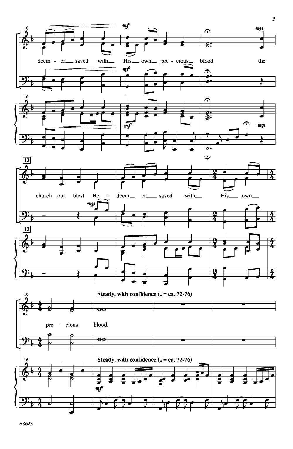 Keepers of the Faith (SATB ) by Joseph Mart | J.W. Pepper Sheet Music