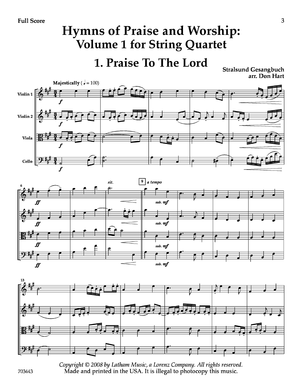 Free Printable Praise And Worship Sheet Music