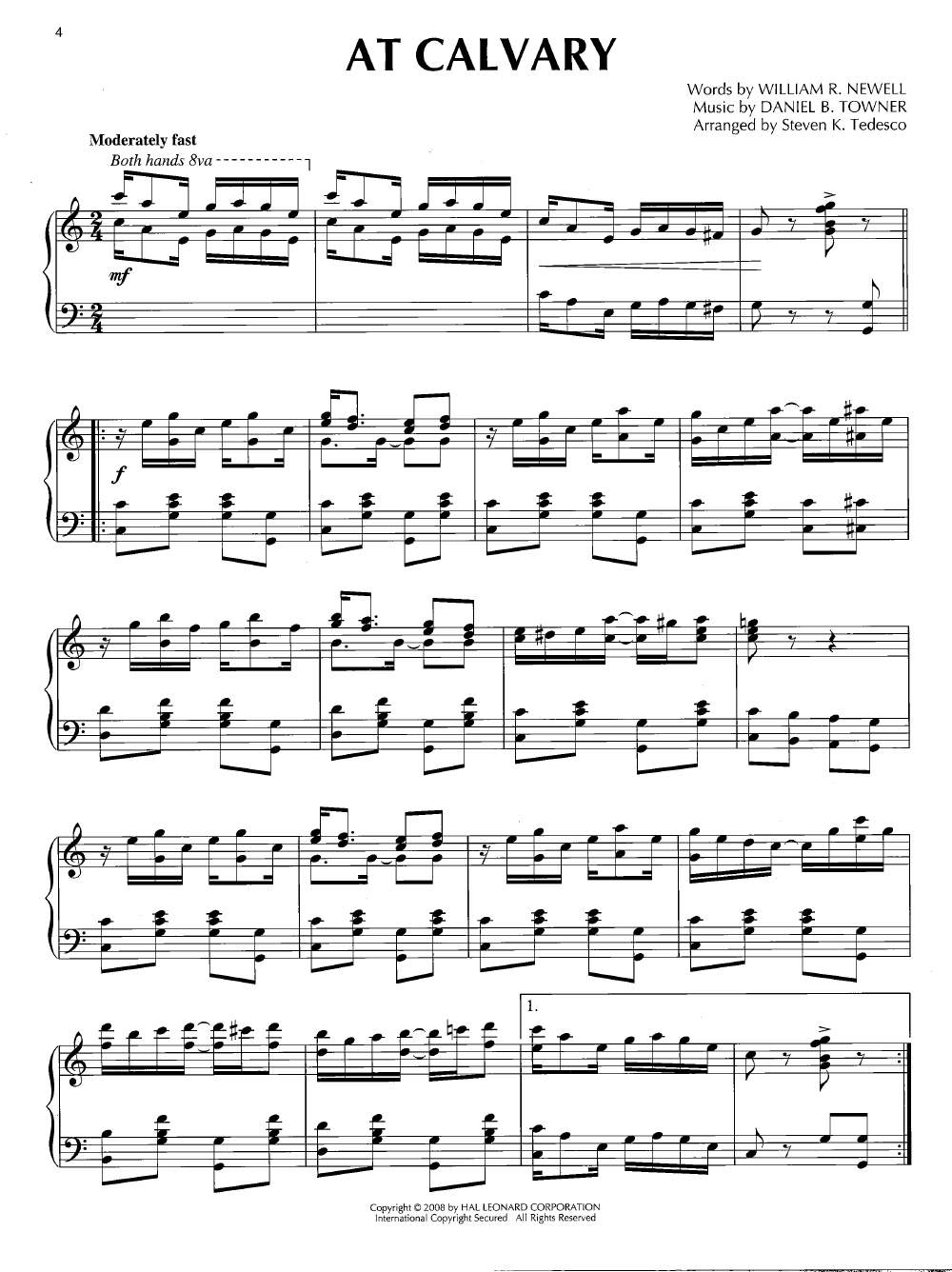Ragtime Gospel Hymns ( Piano) arr. Steven K | J.W. Pepper Sheet Music