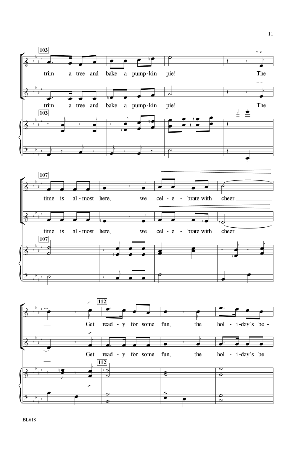 Let's Get Ready for Christmas (Two-Part ) by | J.W. Pepper Sheet Music