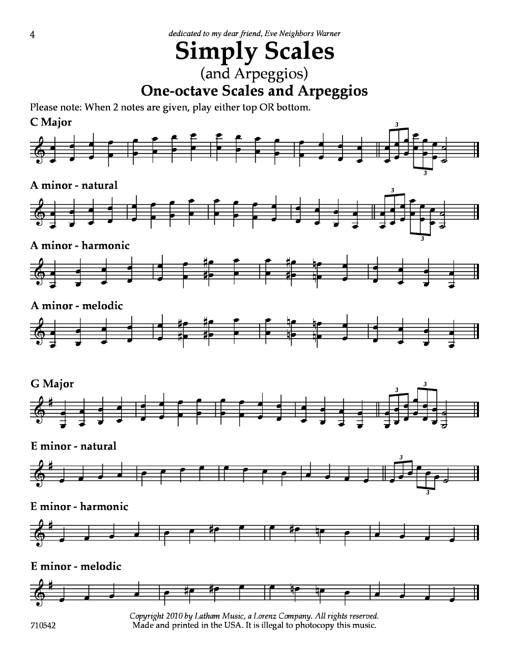 Simply Scales and Arpeggios (Violin Book&nbs J.W. Pepper Sheet Music