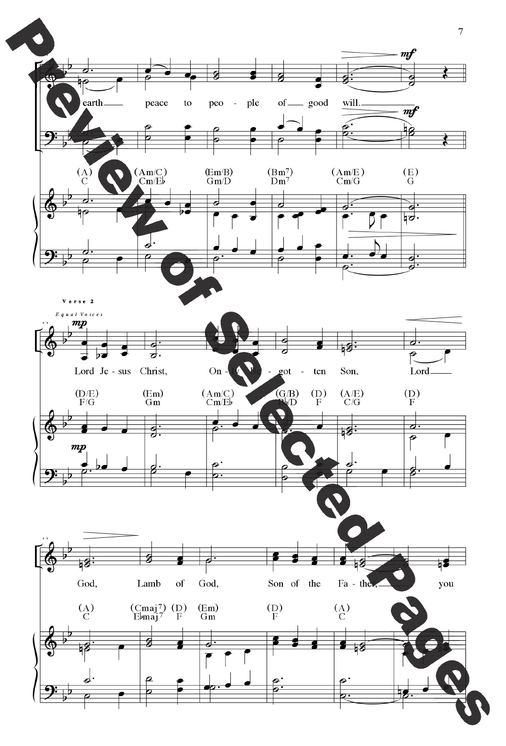 Mass Of Creation (SATB Singer's Edition | J.W. Pepper Sheet Music