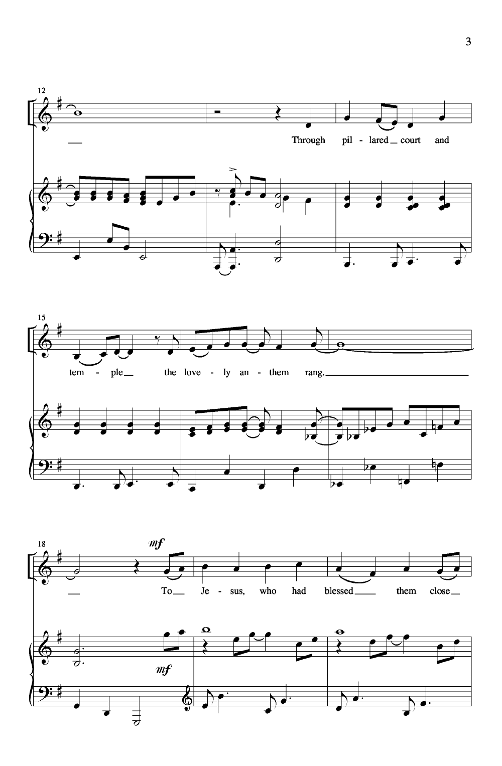 Hosanna Loud Hosanna (Two-Part ) arr. Heath | J.W. Pepper Sheet Music