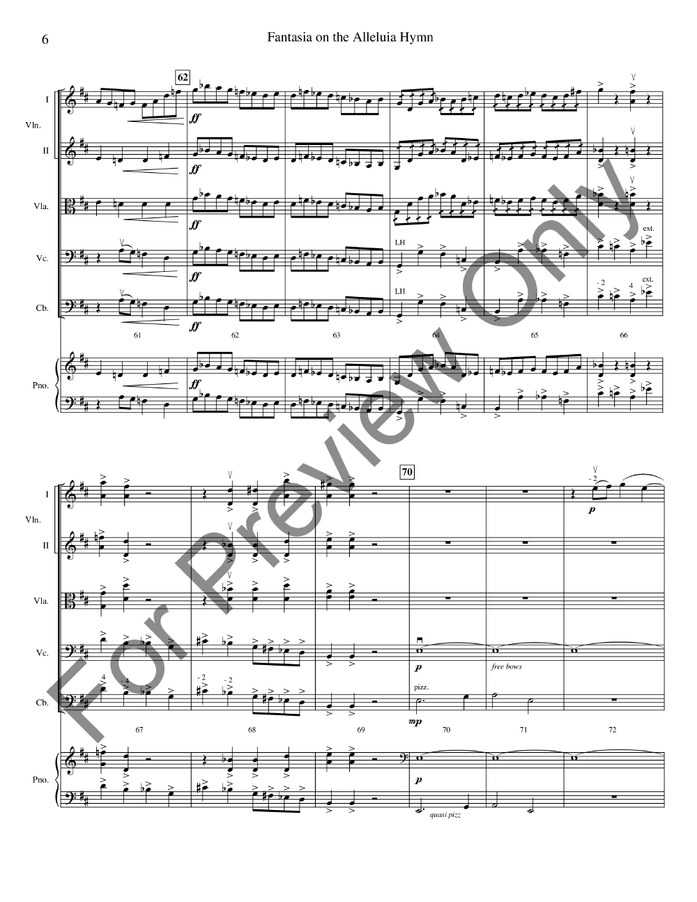 Fantasia On The Alleluia Hymn By Elliot Del Borgo| J.W. Pepper Sheet Music