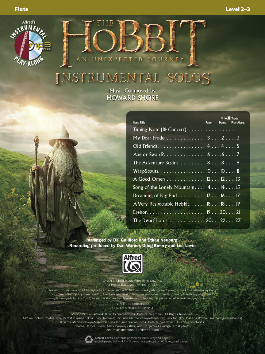 hobbit unexpected journey music