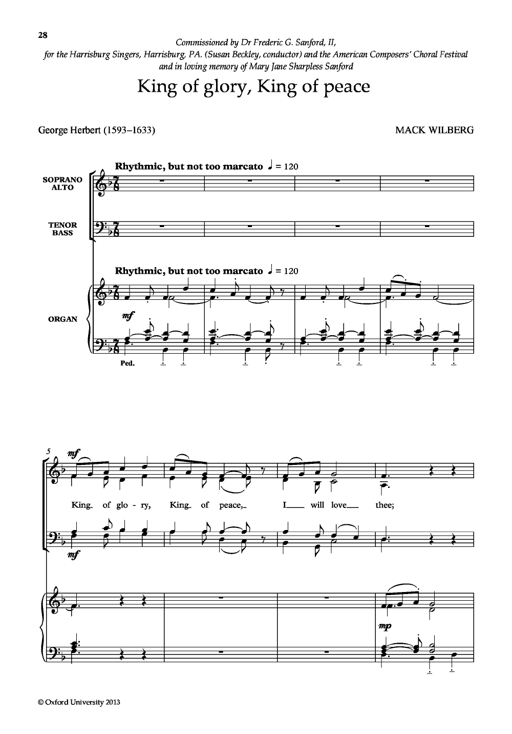 mack wilberg sheet music