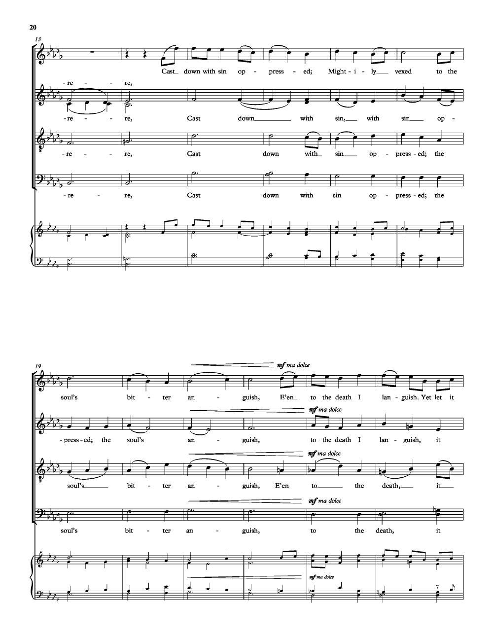 St. John Passion (SATB Vocal Score ) by | J.W. Pepper Sheet Music