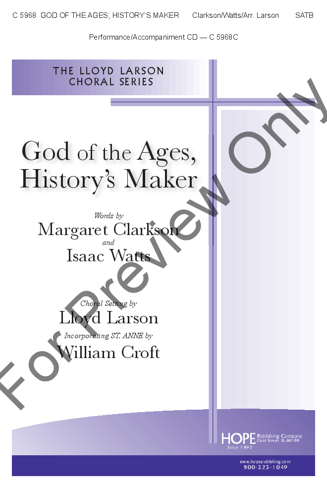 God Of The Ages History S Maker Satb Arr J W Pepper Sheet Music