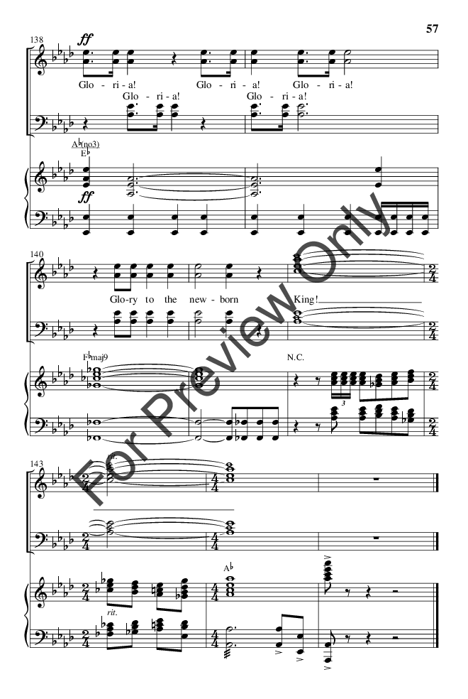 Christmas in His Presence (SATB Choral Score | J.W. Pepper Sheet Music