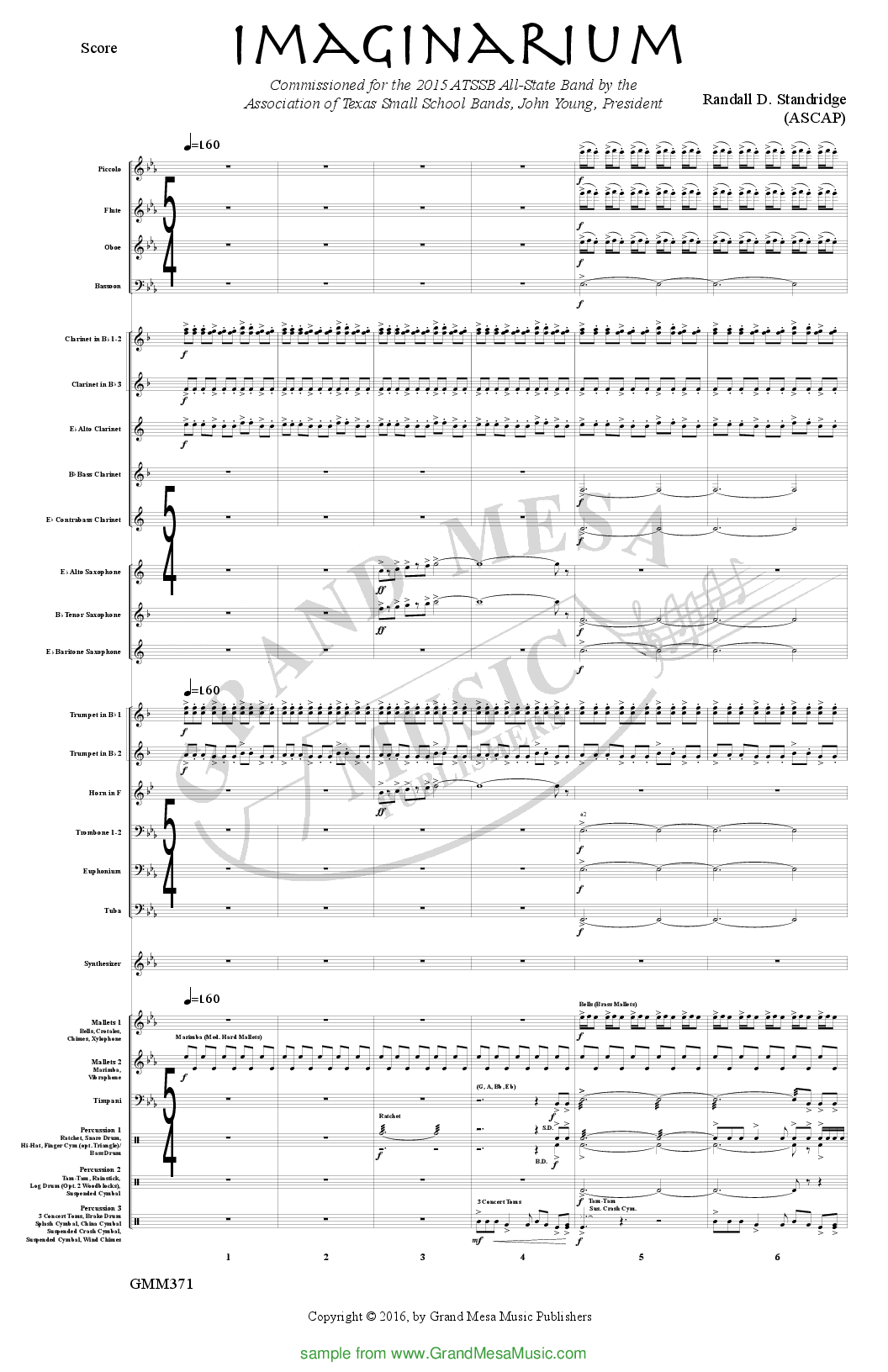 Imaginarium by Randall D. Standridge| J.W. Pepper Sheet Music