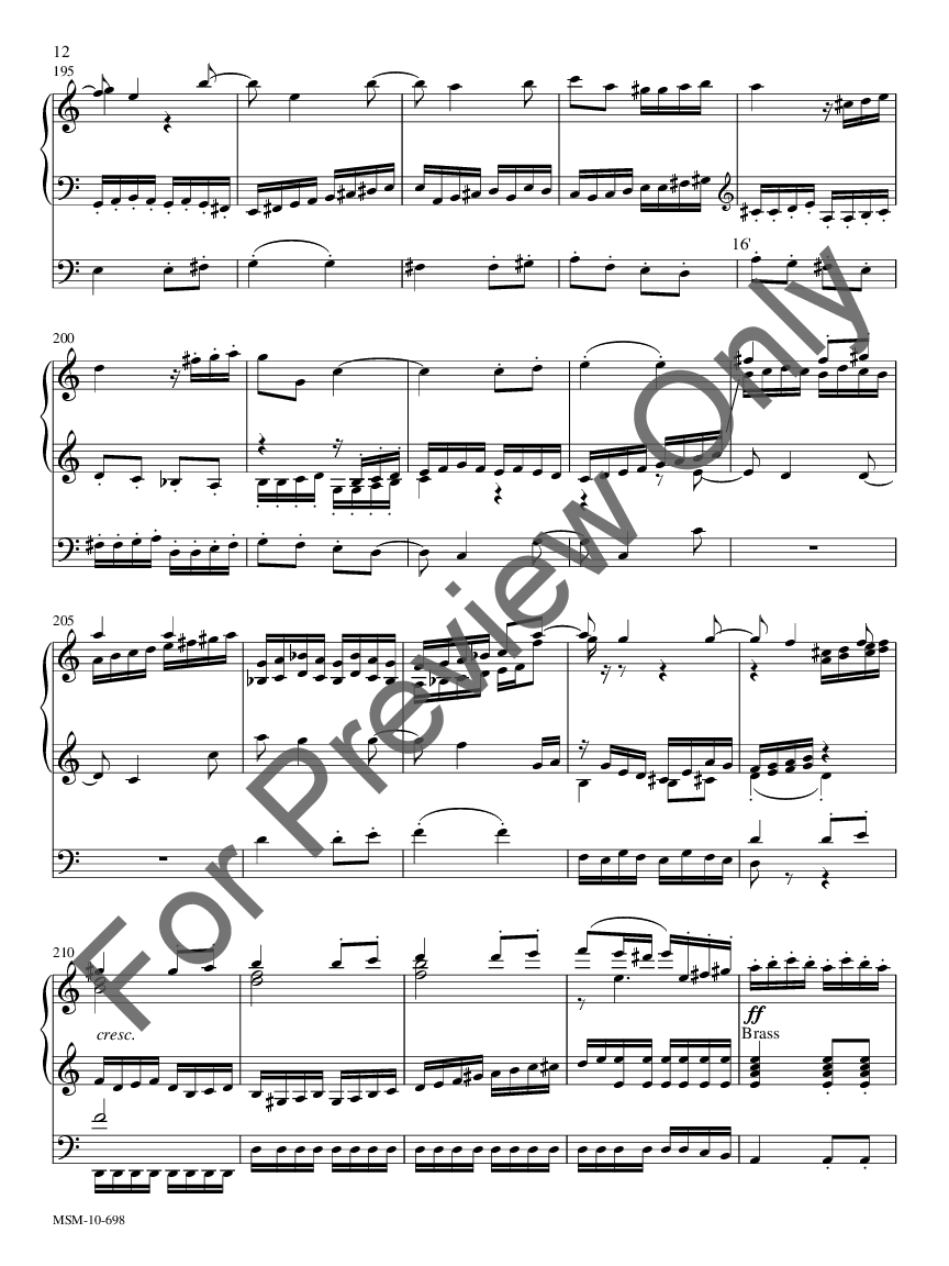 Allegretto By Ludwig Van Beethoven| J.W. Pepper Sheet Music