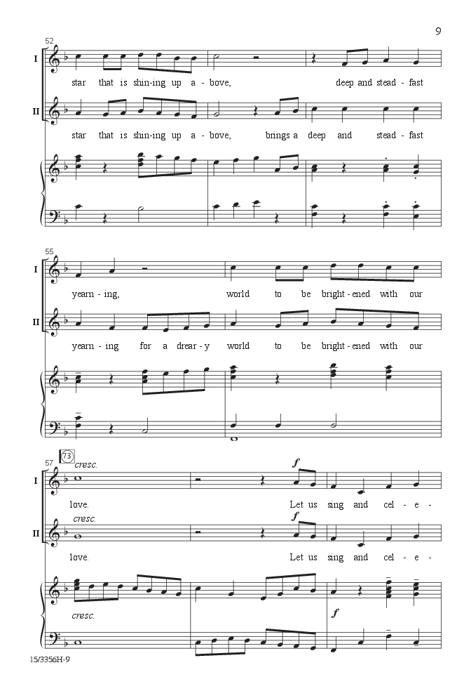 Let Us Sing and Celebrate! (Two-Part ) by To | J.W. Pepper Sheet Music