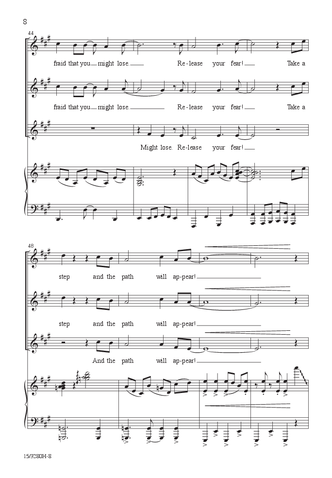 Step By Step (SSA ) by Erik Whitehill| J.W. Pepper Sheet Music