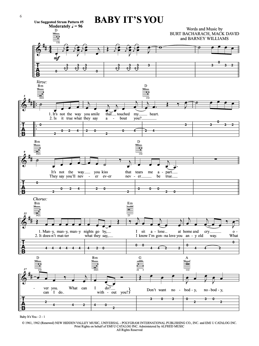 Easy Guitar Songs Classic Rock By Various Artists J W Pepper Sheet Music