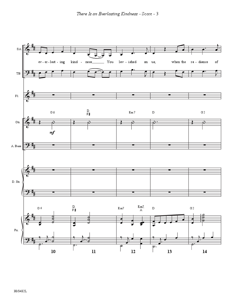 There Is an Everlasting Kindness (Instrumental Pa | J.W. Pepper Sheet Music