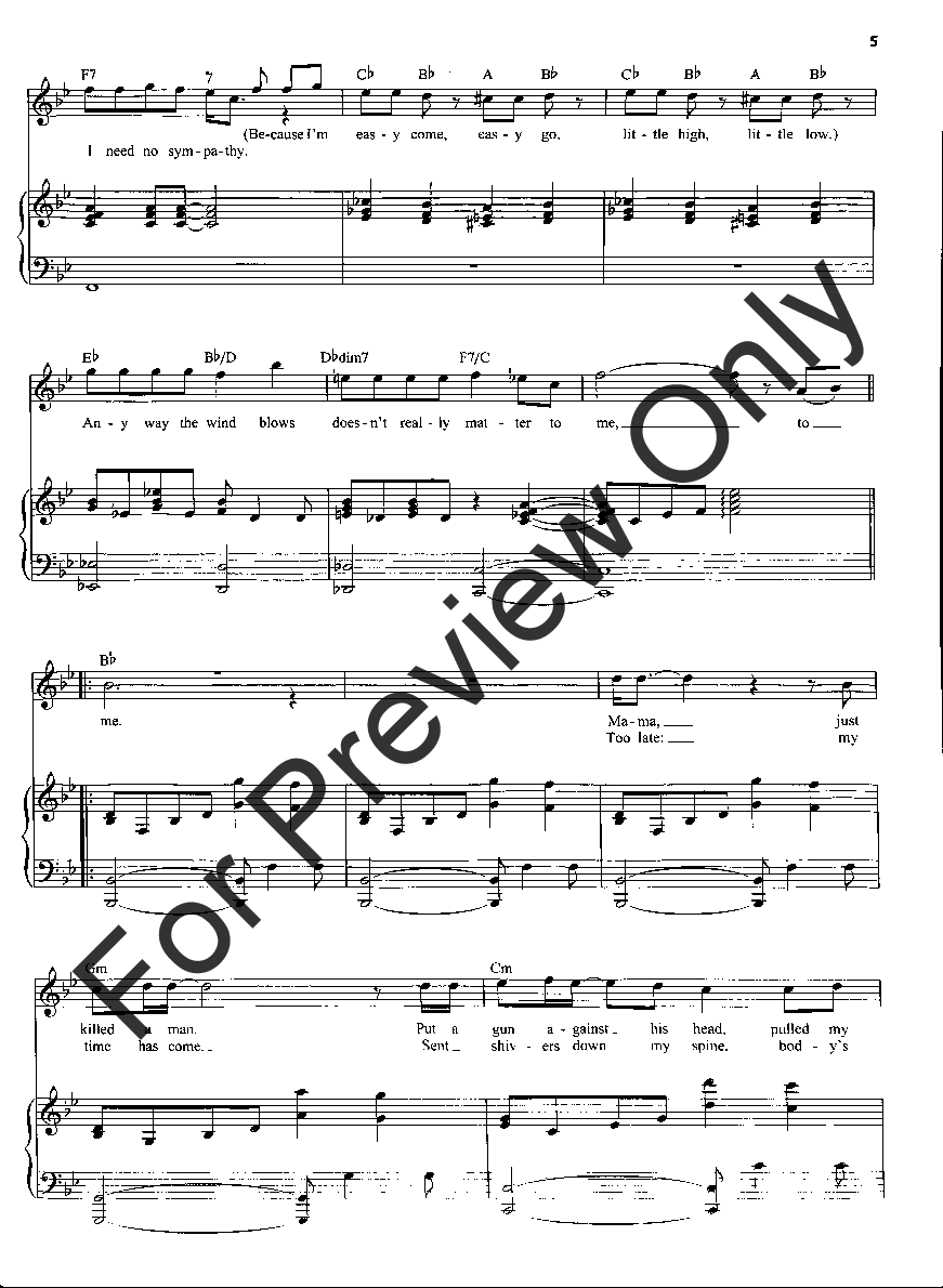 Note-for-Note Keyboard Transcriptions: Queen (&amp;nb | J.W ...