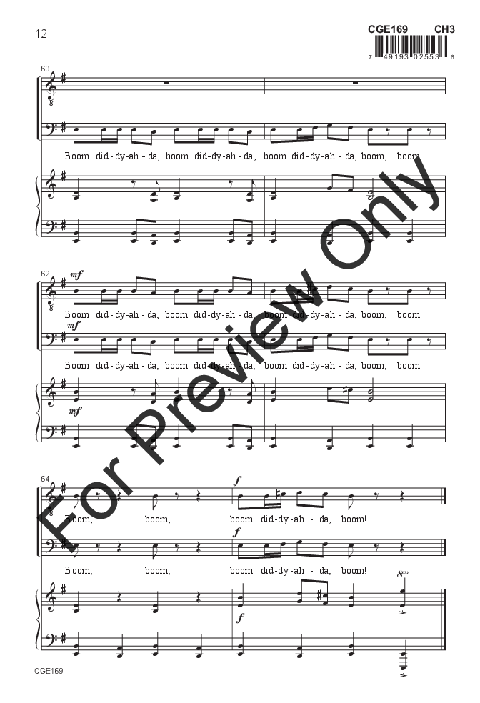 Land of the Silver Birch (TB ) arr. Jerry Es | J.W. Pepper Sheet Music