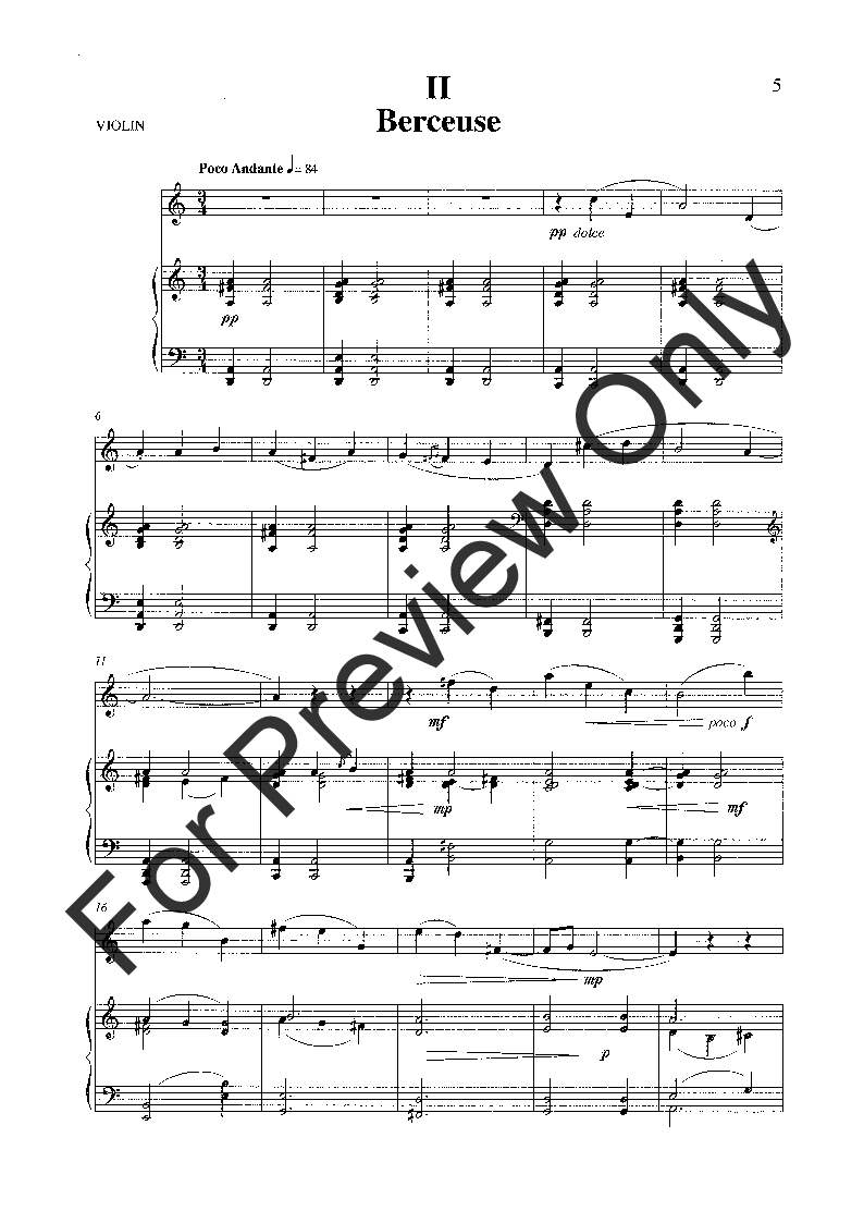 Pieces Of Eight Violin Solo With Piano Jw Pepper Sheet Music