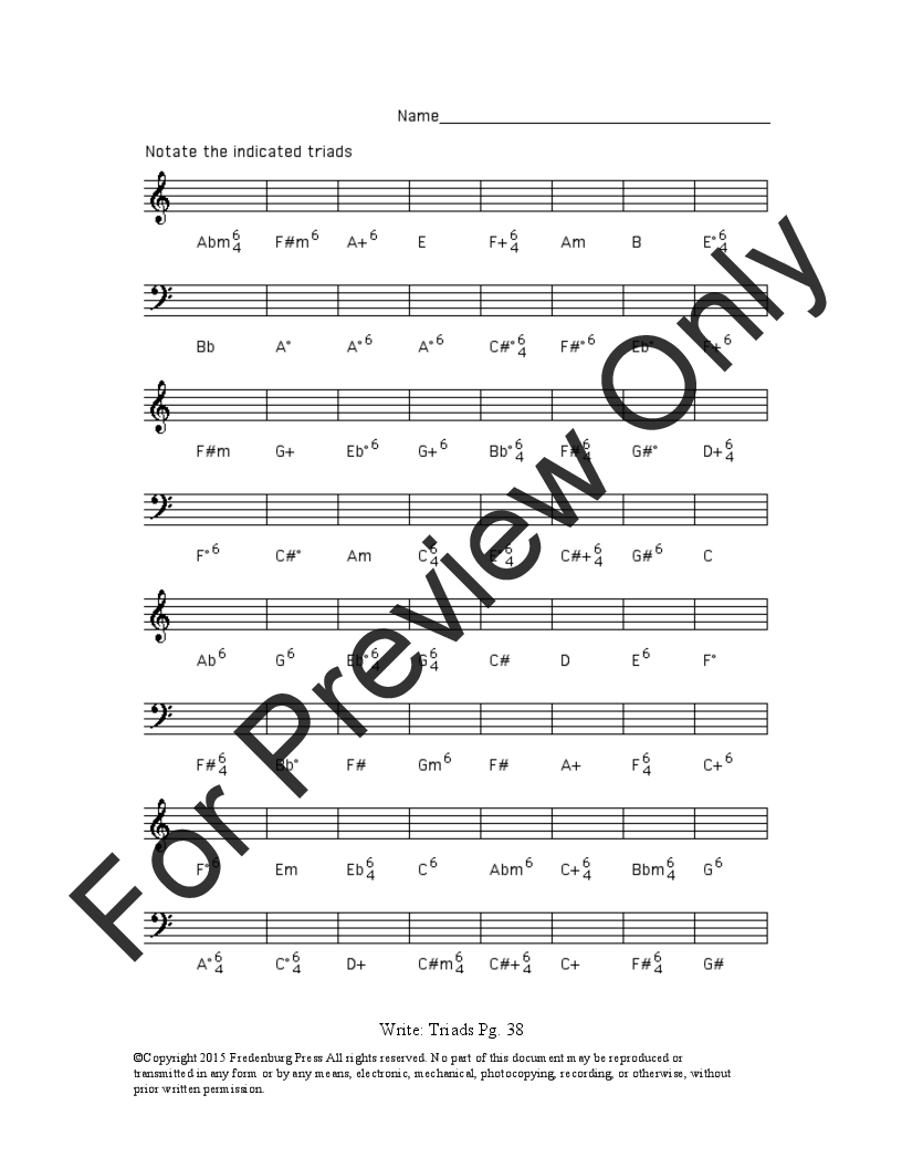 music theory worksheets volume 1 flexible instru jw