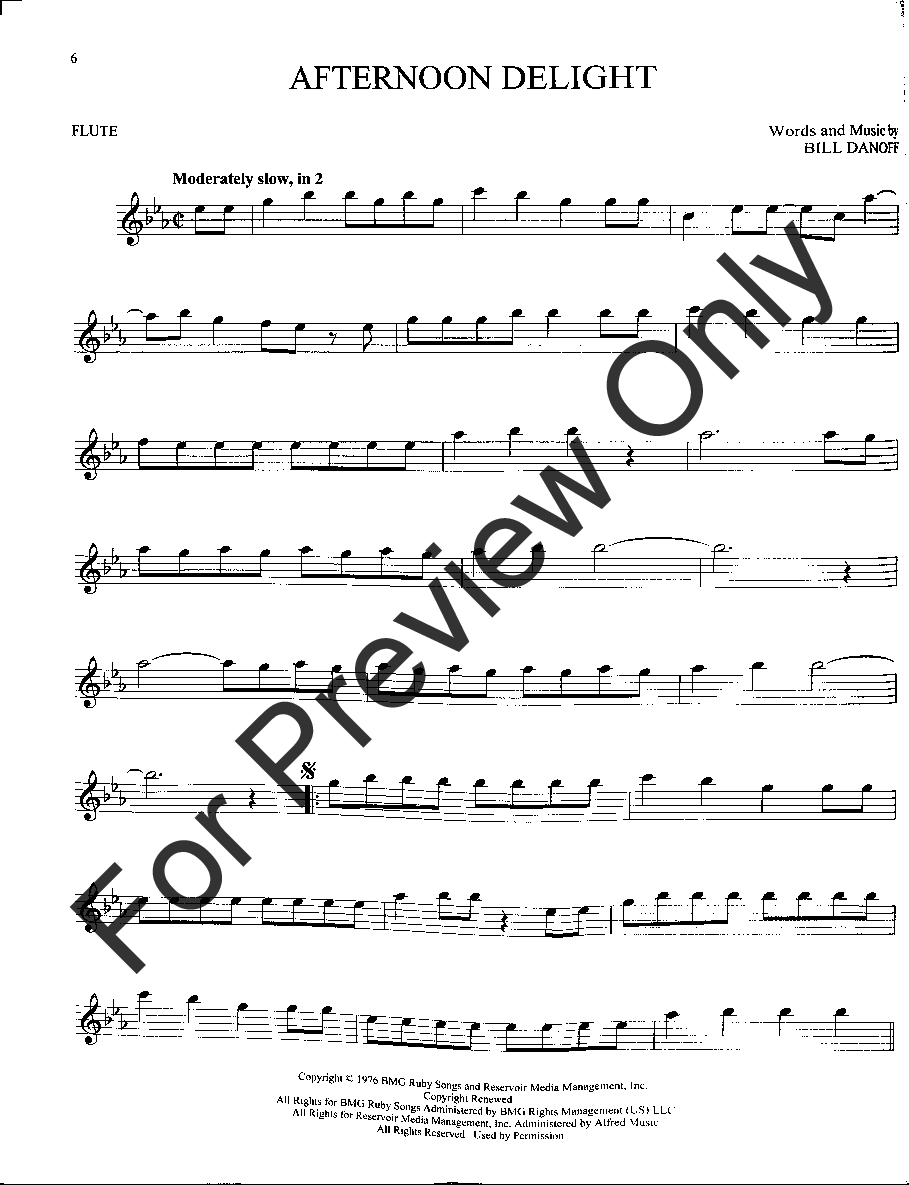 101 Popular Songs Flute Solo Collectionandnbs Jw Pepper Sheet Music 