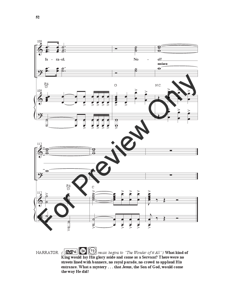 Come And See Go And Tell Satb Choral Score J W Pepper Sheet Music