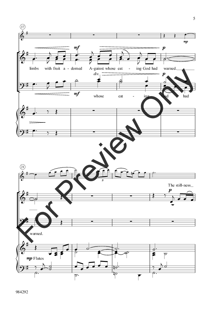 The Tree of Life (SATB ) by Walker Williams| J.W. Pepper Sheet Music