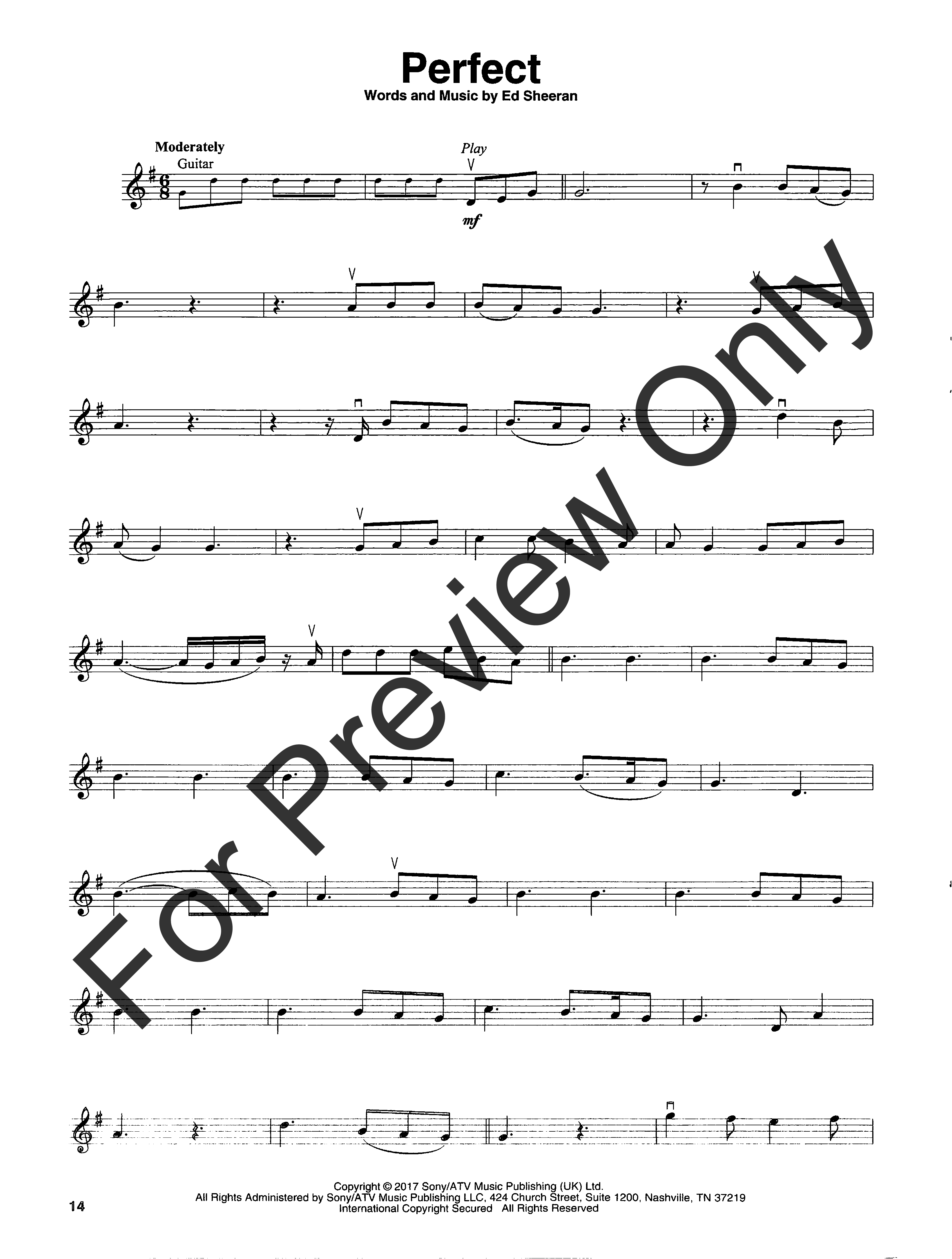 Violin Play Along 75 Ed Sheeran Violin Boo J W Pepper Sheet Music