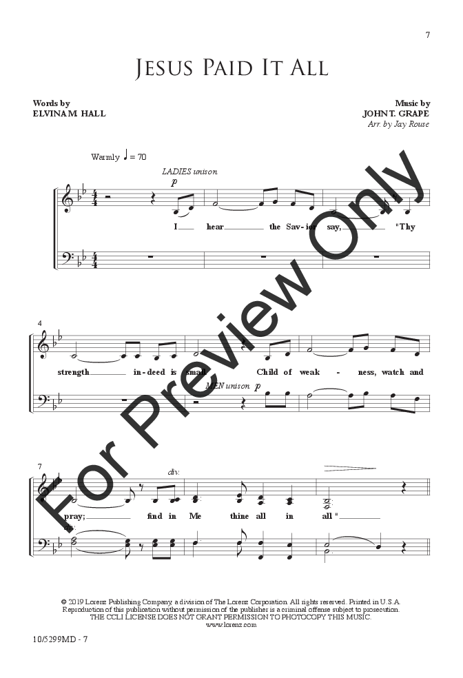 Four-Part Hymns: A Cappella - Vol. 2 (SATB ) | J.W. Pepper Sheet Music