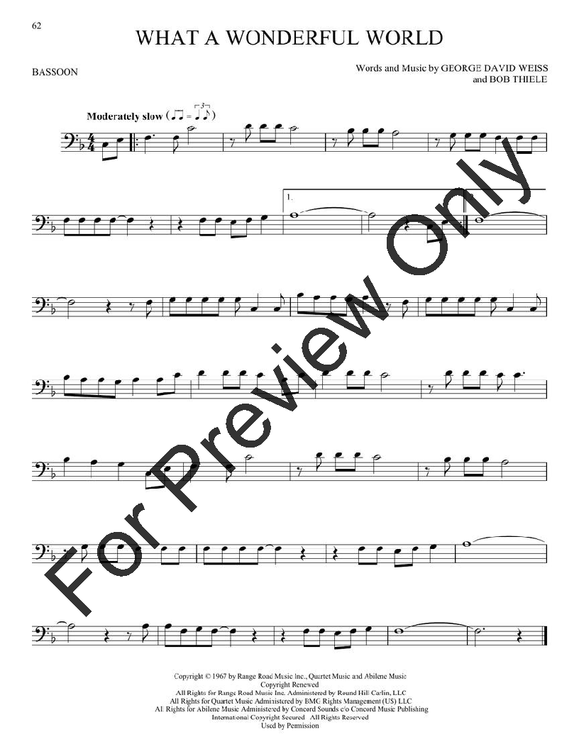 First 50 Songs You Should Play On The Bassoon Ba J W Pepper Sheet Music