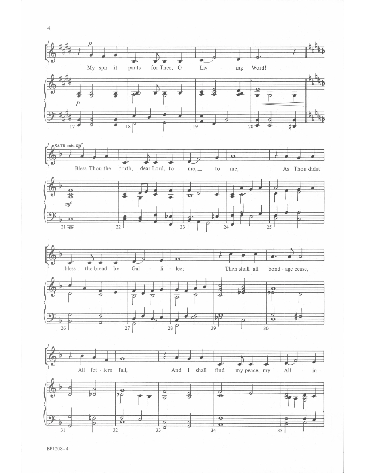 Communion Hymn (SATB ) | J.W. Pepper Sheet Music