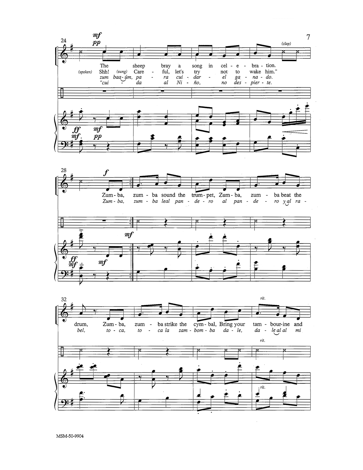 Zumba Zumba (Unison ) by STULTZ| J.W. Pepper Sheet Music