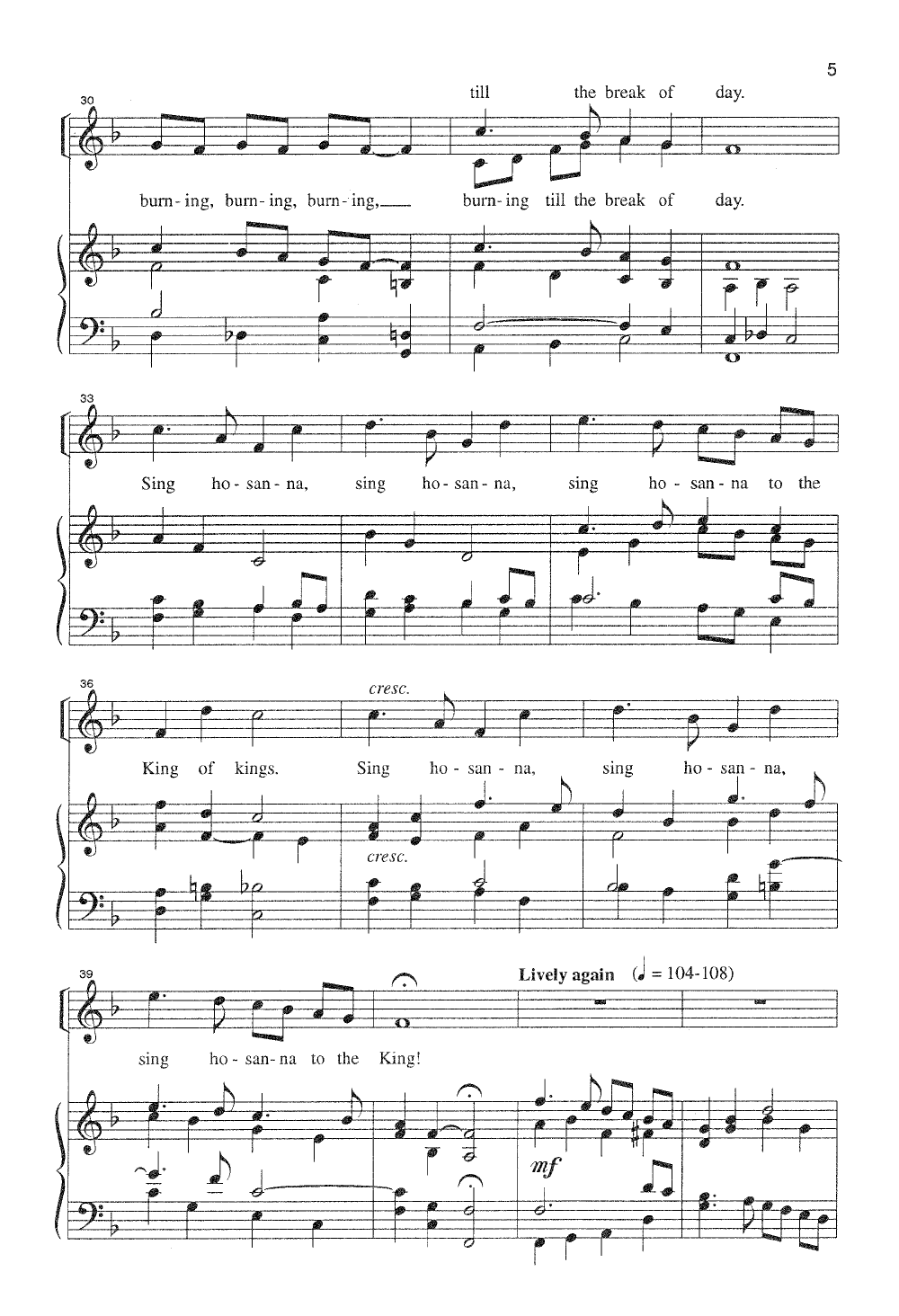 Give Me Oil in My Lamp (SA ) by EXNER| J.W. Pepper Sheet Music