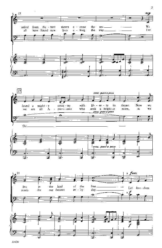 Let Freedom Ring (Three-Part M | J.W. Pepper Sheet Music