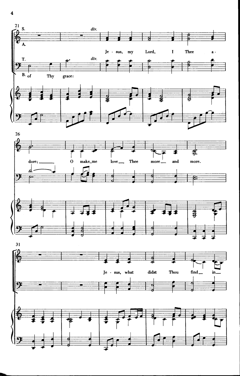 Jesus My Lord My God My All (SATB ) by HARLA | J.W. Pepper Sheet Music