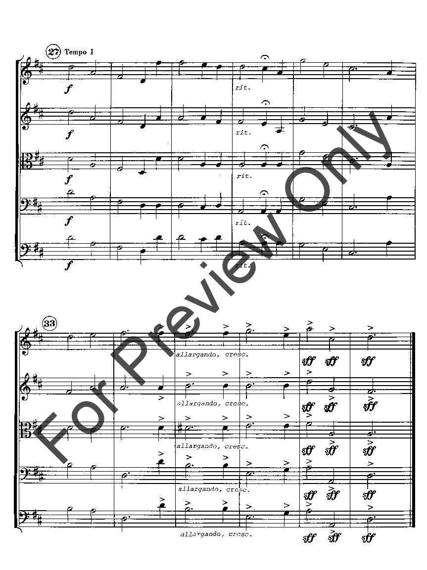 The Heavens Resound By Ludwig Van Beethoven Arr. 