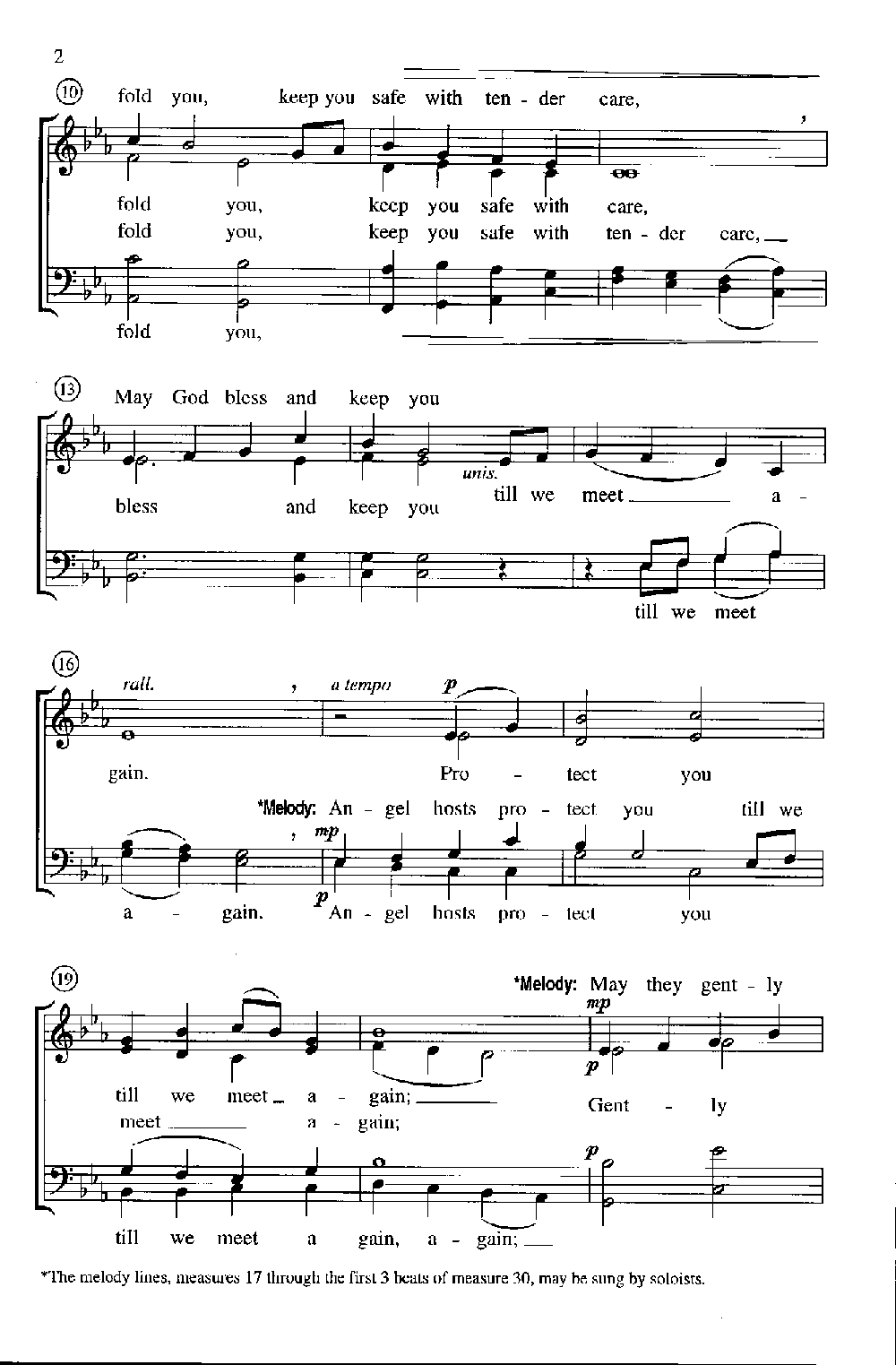 May God Bless and Keep You (SATB ) by WETZLE | J.W. Pepper Sheet Music