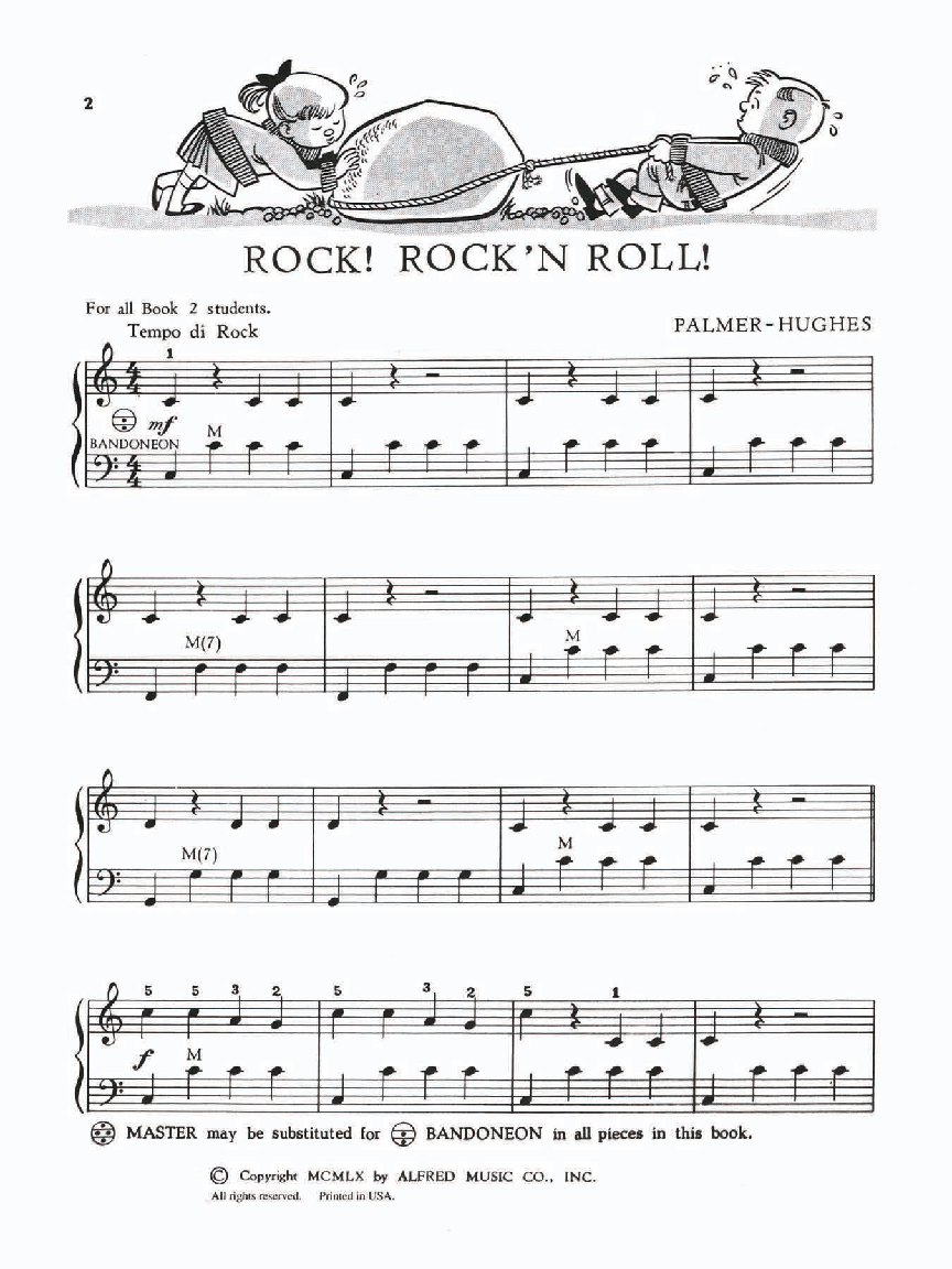 Easy Rock & Roll Accordion (Accordion Solo C | J.W. Pepper Sheet Music