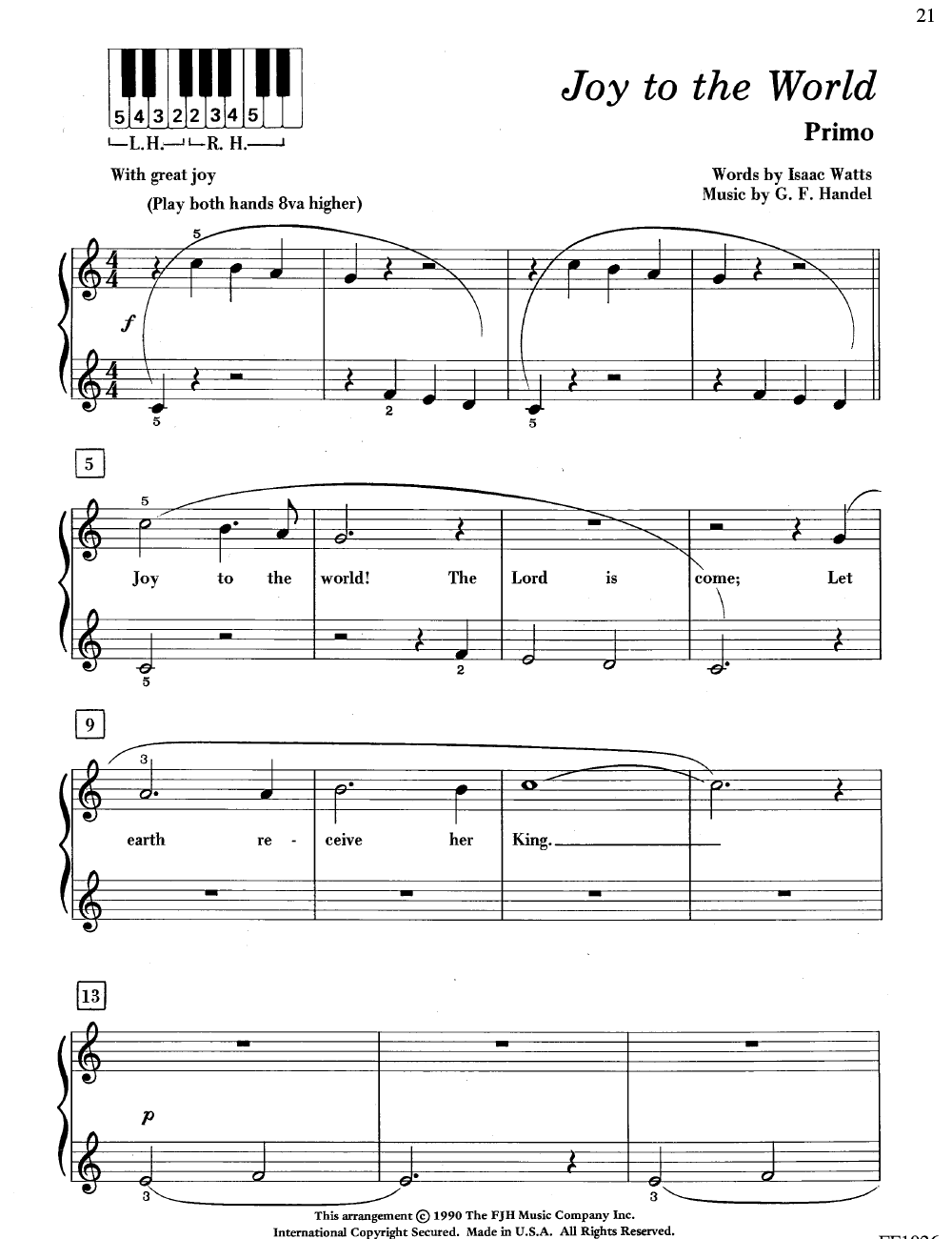 Duettime Piano Christmas (Level 1 ) by Var | J.W. Pepper Sheet Music