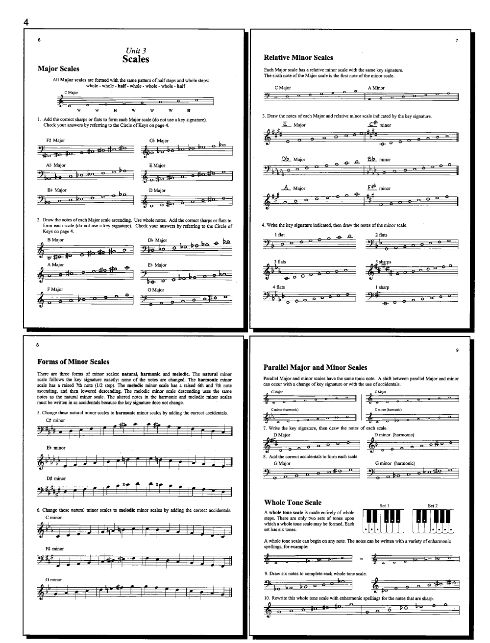 Fundamentals of Piano Theory (Lev. 10 Answer Bk.) | J.W. Pepper Sheet Music