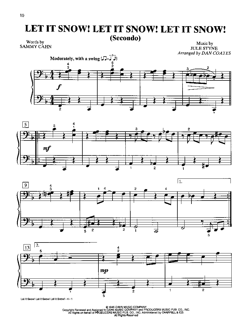 Easy Christmas Duets-Easy Piano ( Piano) | J.W. Pepper Sheet Music