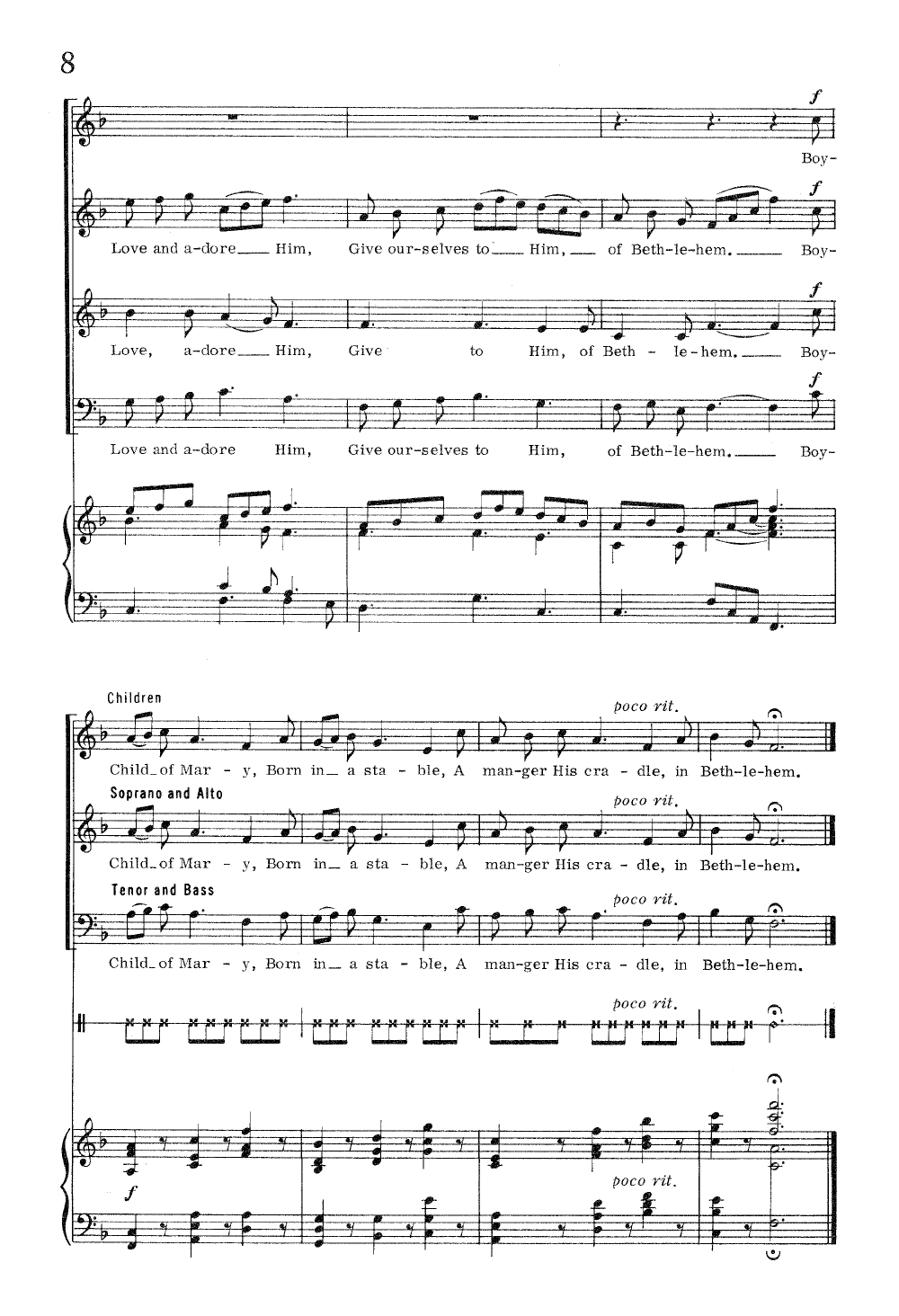 Boy Child of Mary (SATB ) by LOVELACE| J.W. Pepper Sheet Music