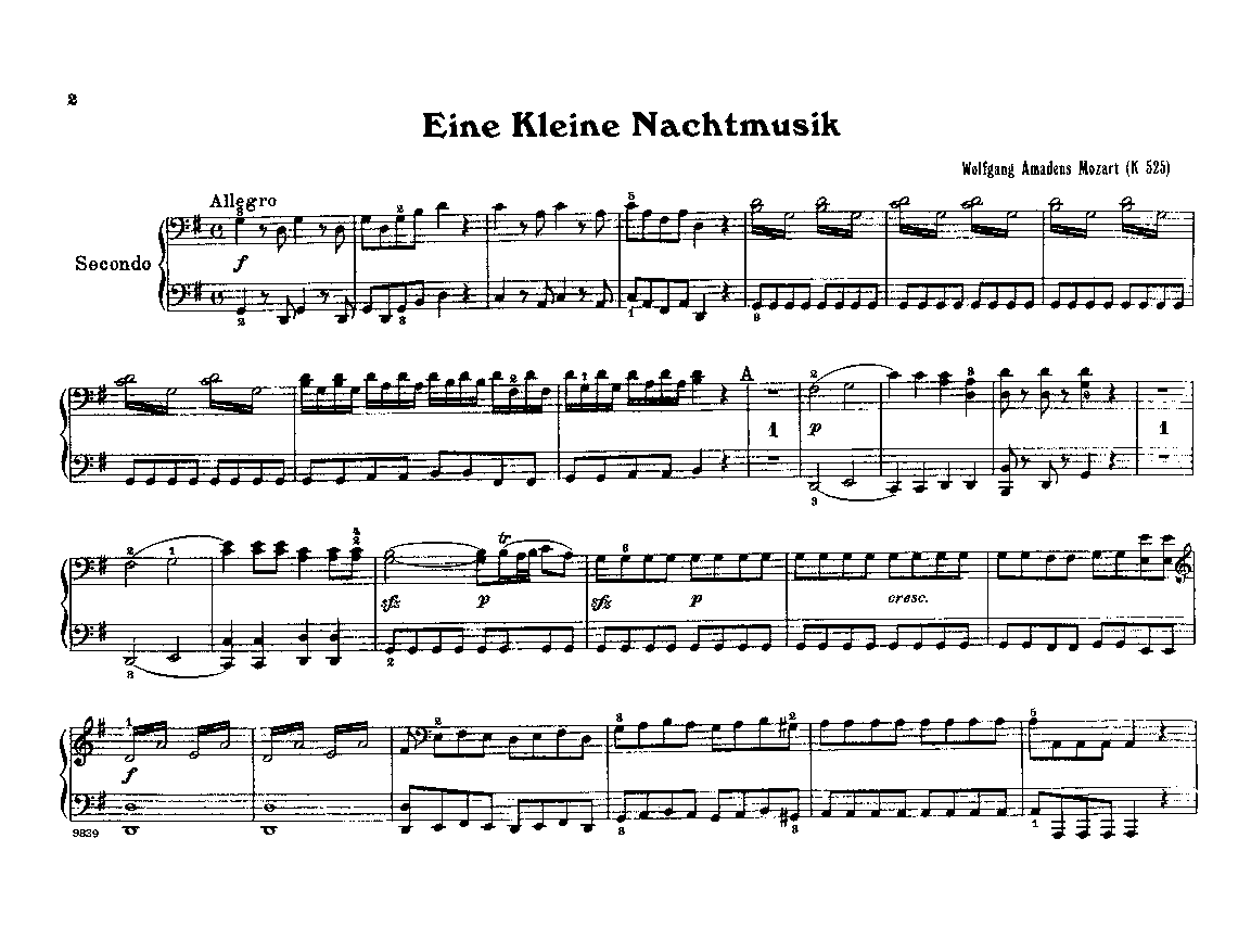 Eine kleine Nachtmusik Ноты для фортепиано. Бах eine kleine Nachtmusik. Mozart eine kleine Ноты для скрипки. Mozart — eine kleine Nachtmusik - Romance Andante Ноты.